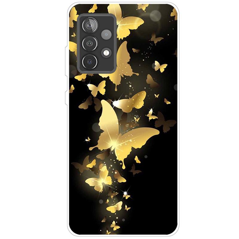 Для чехла Samsung A52s 5G противоударный мягкий силиконовый чехол из ТПУ для Samsung Galaxy A52s 5G чехлы для телефонов A52 S милый мультфильм