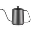 Sakura Direct Mail [Japanese Food Standards Certified] 600ml Coffee Drip Pot, Narrow-Mouth Coffee Kettle, Coffee Pot for 2-3 People, Stainless Steel,