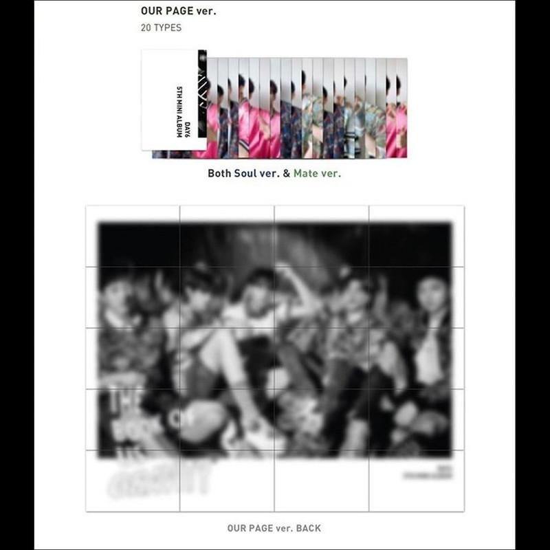 DAY6 5th Mini Album The Book of Us Gravity(Soul Ver / Mate Ver)