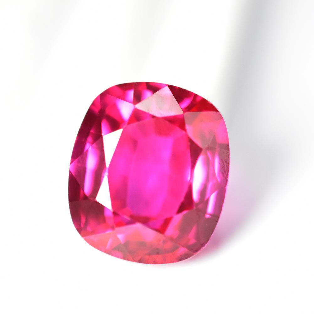 Natural Pink Sapphire Loose Gemstone 17.45 ct Cushion Cut September Birthstone for Gem Collections