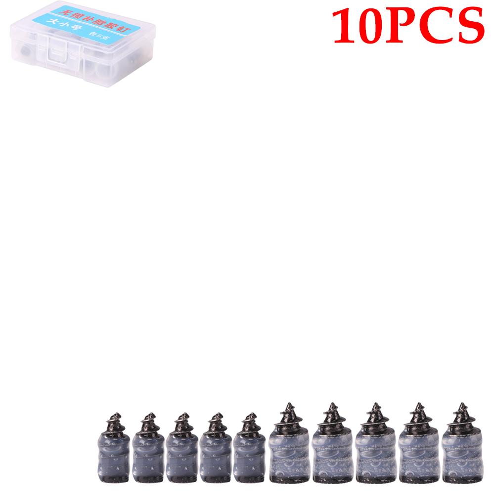 10-50 шт. автомобильные мотоциклетные вакуумные гвозди для ремонта шин, грузовики, скутеры, велосипедные шины, ремонт проколов, бескамерные инструменты, резиновые металлические аксессуары