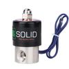 U.S. Solid Solenoid Valve DC Solenoid Valve, Direct Acting, Normally Closed (304 Stainless