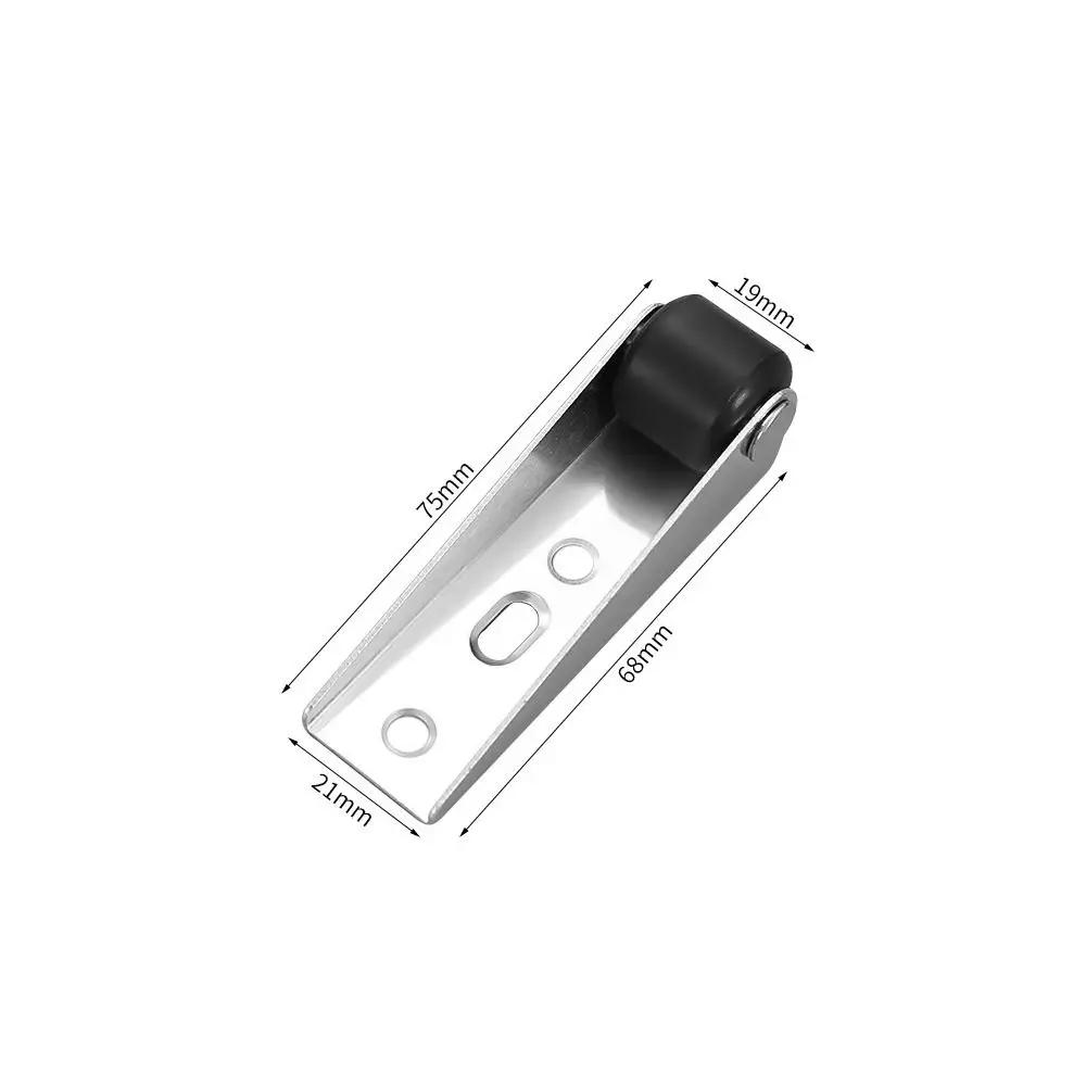 Durable Silent Furniture Caster Mobile Side Mounted Door Support Moving Wheel Household Moving Tool Pulley
