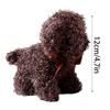Cute Dog Keychain Adorable Stuffed Animal Pendant Plush Dog Keyrings Handbag Pendants Suitable for Keys and Backpacks