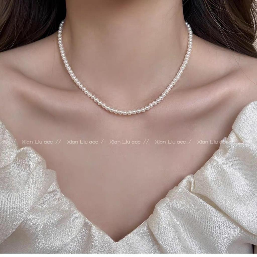 Ожерелье из жемчуга с цветком из ледяного кристалла, женское, 2025 год, новая темпераментная цепочка на ключицу, легкая роскошь, нишевое, высококлассное, выдвижная цепочка для шеи