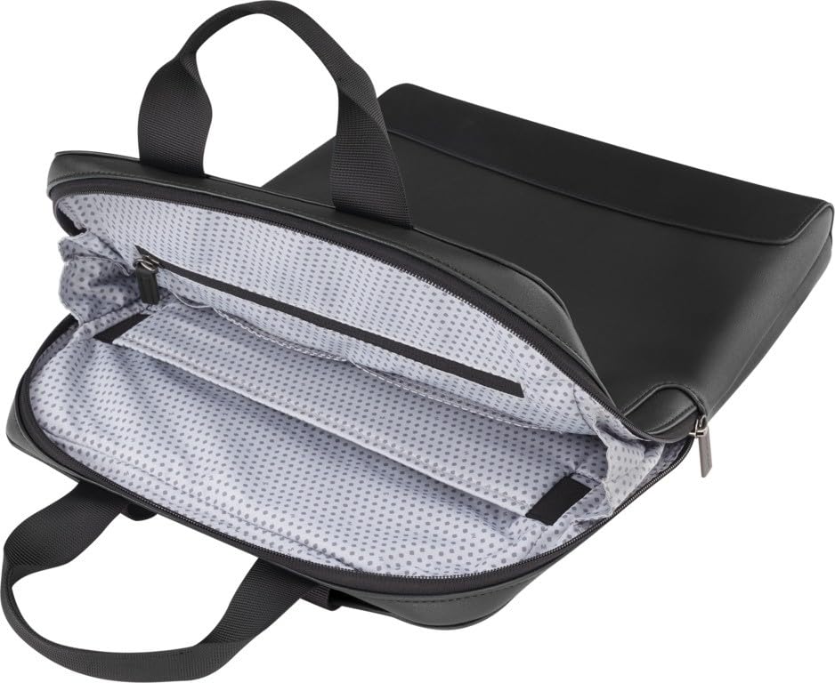 Moleskine Classic Vertical Business Backpack with 15-inch Laptop Storage, New Model, Men's, ET23C2DBVBK, Black, One Size