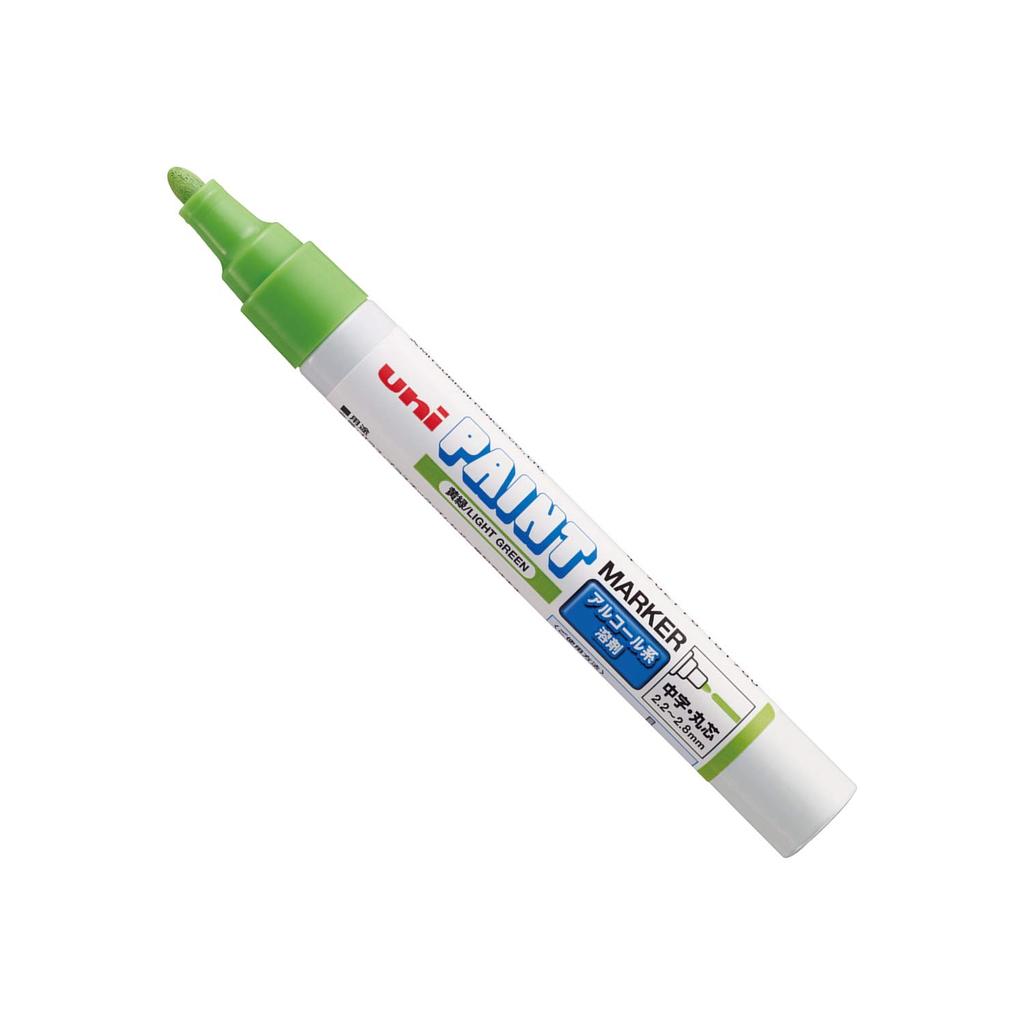 Mitsubishi Pencil Uni Alcohol Paint Marker Medium Point Yellow Green 10 PXA200.5