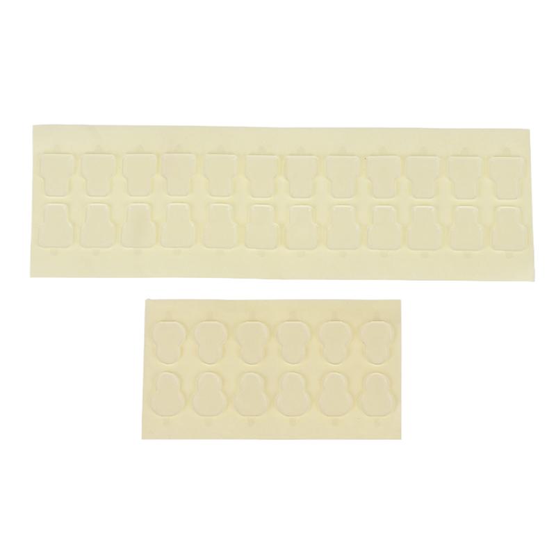 2 шт. Модель одного и того же наноклеевого украшения куклы нано двухсторонний скотч прозрачный высоковязкий прочный фиксированный патч