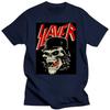 Крутая футболка Slayer ГранжМужская футболка Мужская Панк-рок Хлопок Городская футболка Дешевая Скидка Винтажная футболка