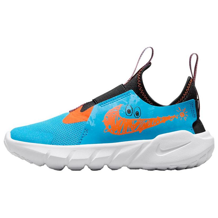 Nike Flex Runner 2 Lil PS 'Blue Lightning Total Orange' DZ4487-400