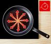 Tefal simply cook wok h0581902 28cm burgundy