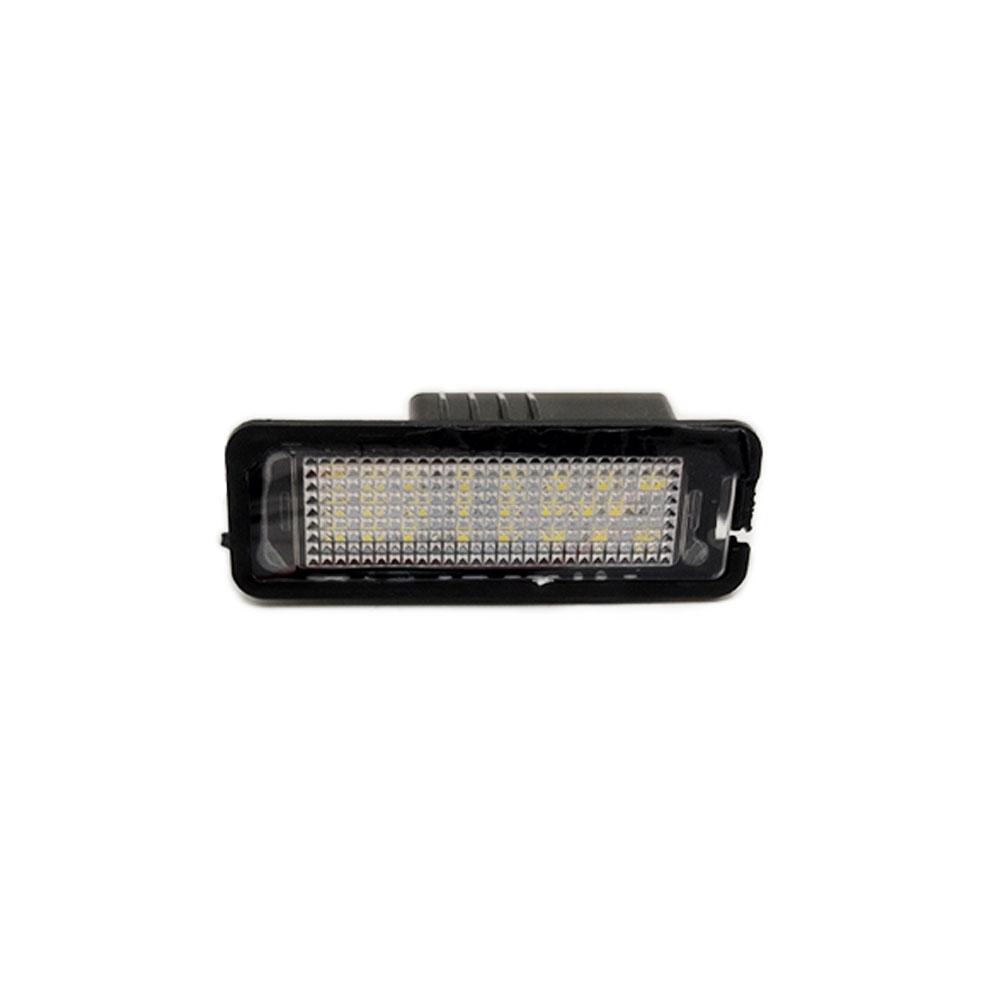Number License Plate Light For VW Golf MK4 MK5 MK6 Passat Polo CC Eos For Porsche Cayenne Boxster Lamp canbus No Error LED White