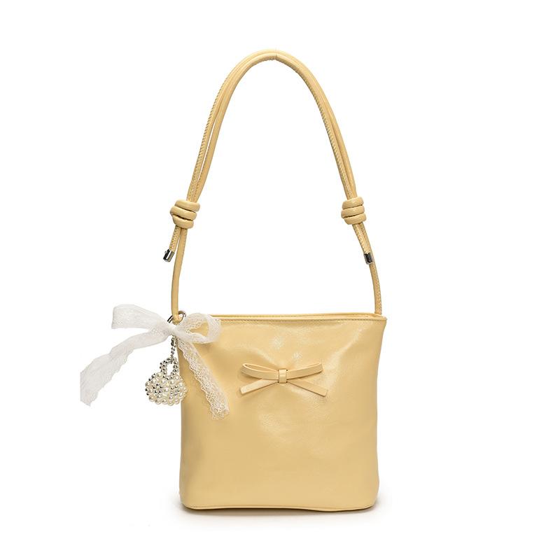 Модная сумка с бантом, женская новая универсальная на плечо, подмышку
