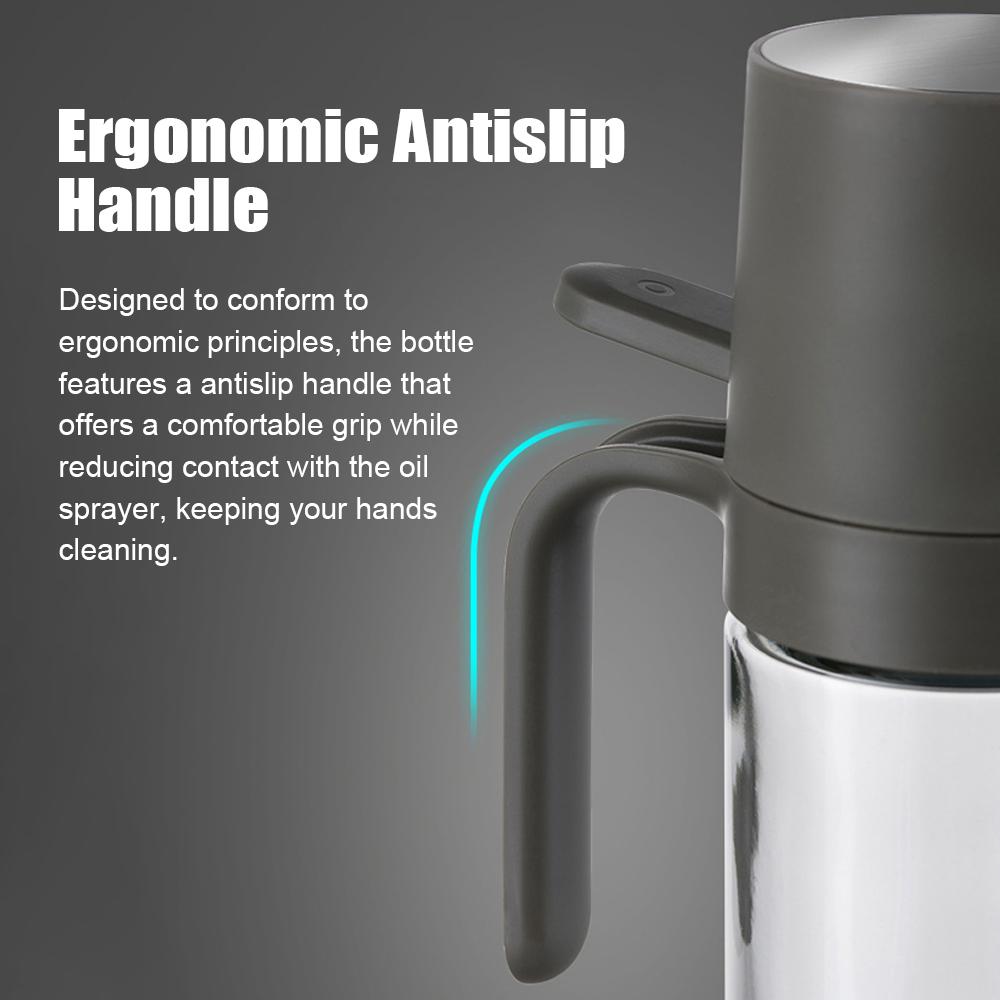 Oil Sprayer for Cooking 250ml Olive Oil Glass Spray Bottle Leakproof Kitchen Gadgets Accessories