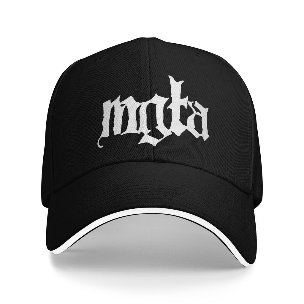 Adult Retro Mgla Balck Metal Sandwich Caps   Fashion Baseball Cap Snapback Caps Music Sun Hats Breathable Racing Cap Summer