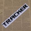 Chevrolet TRACKER ABS Car Rear Letter Logo Sticker Rear Bumper Tail Door Trunk Sticker Car Emblem sticker styling Accessories