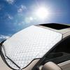 Sunshade Cover Car Windshield Snow Sun Shade Waterproof Protector Automobile Magnetic Cover Car Front Windscreen Cover