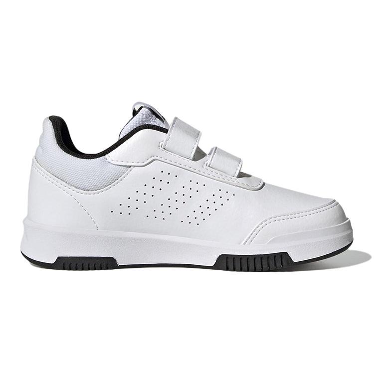 (GS) adidas Tensaur Hook and Loop 'White Black' Kids' GW1981