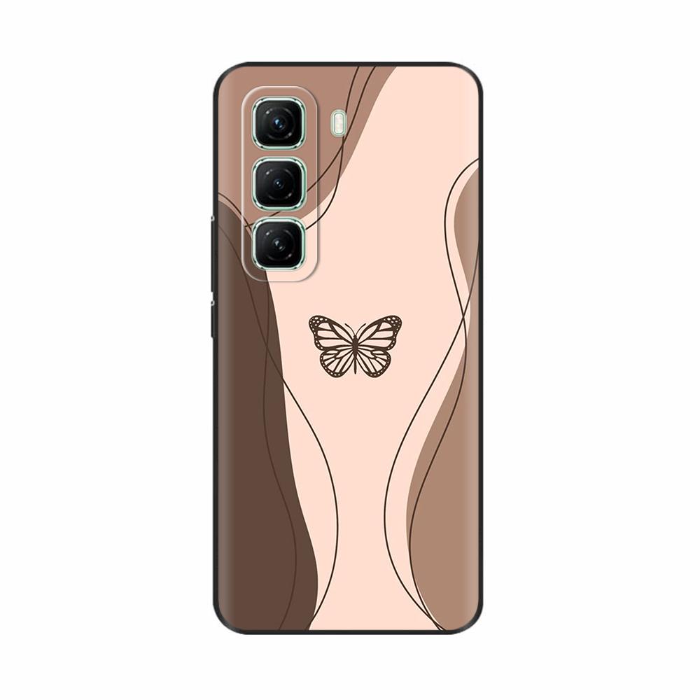 Чехол для Infinix Hot 50 5G 4G Милый узор панды Силиконовая задняя крышка для чехла для телефона Infinix Hot 50 Pro Для Infinix Hot50 Pro Plus