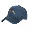 Vintage Colorful Scary Moth Cap Cowboy Hat Winter Hat Golf Hat Women Men's