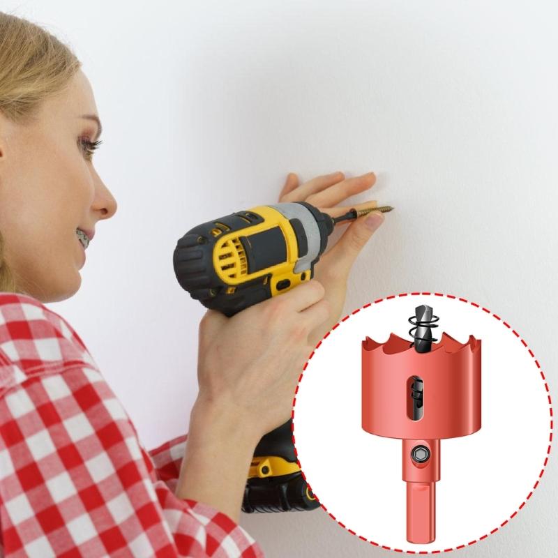 M42 Кольцевая пила Сверло Резак для металла железа пластика дерева ПВХ доски гипсокартона деревообрабатывающий инструмент для сверления отверстий столярный инструмент