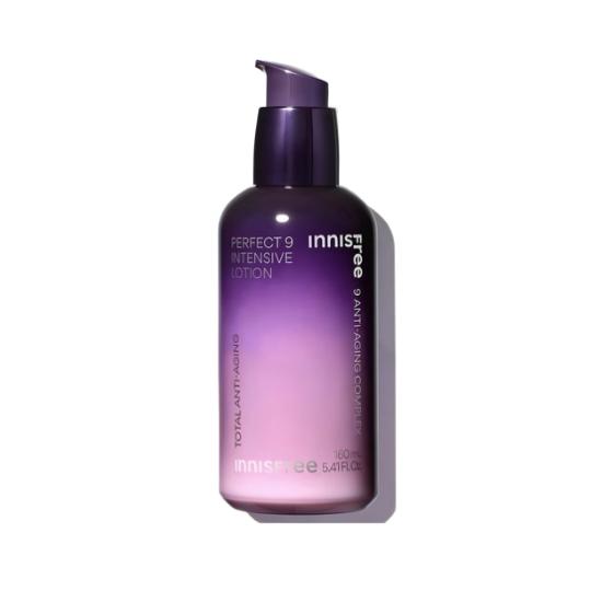 Innisfree Идеальный 9 Интенсивный Лосьон Total Anti-Aging Укрепляющая и Разглаживающая Морщины Эмульсия 160 мл