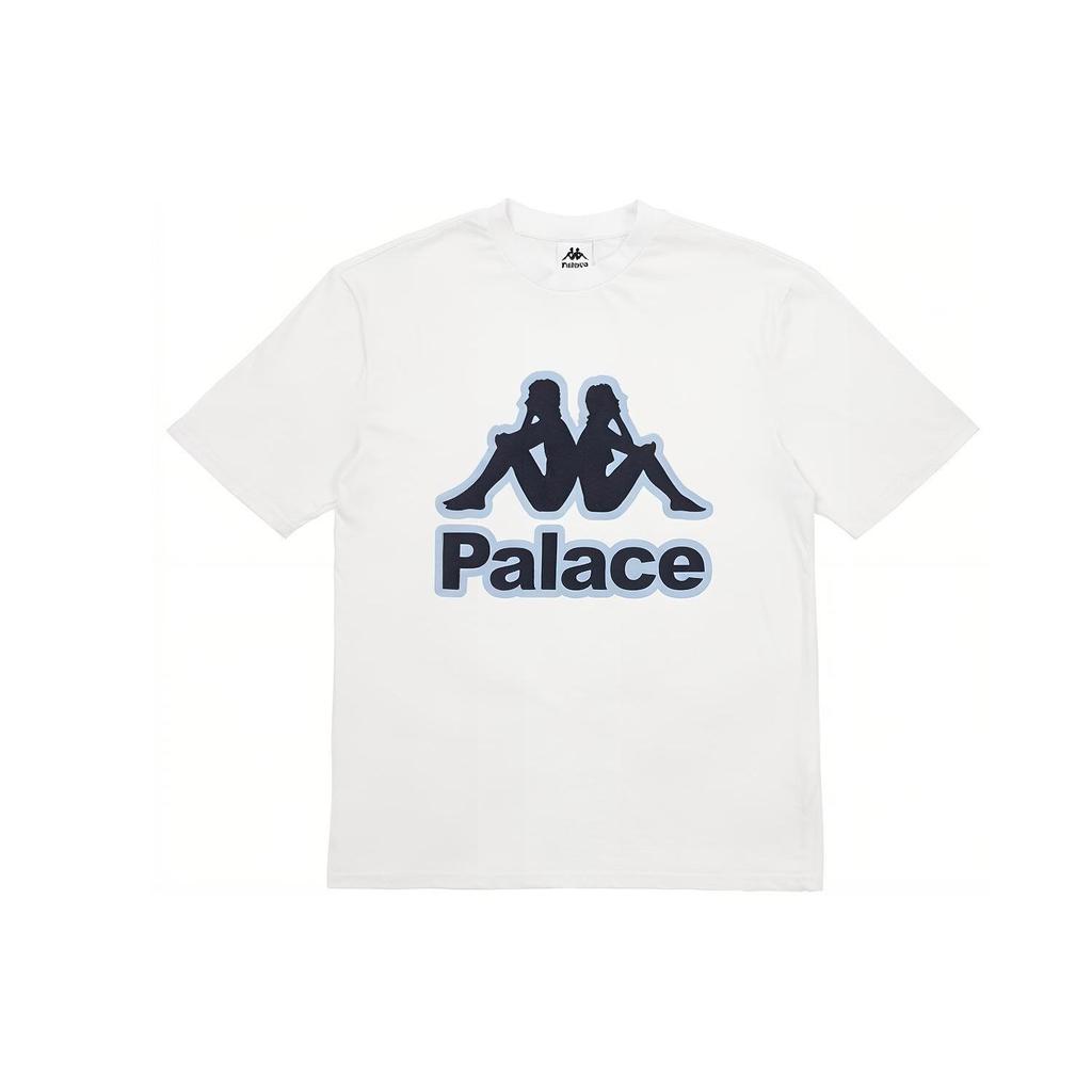 Palace Унисекс футболка с круглым вырезом и коротким рукавом с логотипом X Kappa P21KPTS003