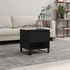 VidaXL Coffee Table Black 50x46x50 Cm Engineered Wood 830926