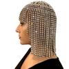 Exaggerated Fringe Hair Chain Accessories Braids Y2k Jewelry Shiny Nightclub Crystal New Headband Hat Bridal Headpiece
