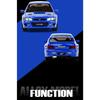 1/32 Subaru Impreza WRX STI Supercar Diecast Model Alloy Metal Car Classic Love Collection Hobby Birthday Gifts with Friend