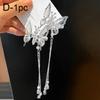 Butterfly Three-dimensional Tassel Hairpins Hair Pins Accessories Pins Ornaments Jewelry
