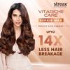 Streax Professional Vitariche Care Repair Max Shampoo 300ml For Dry Damaged Hair Unisex Hair Strengthening