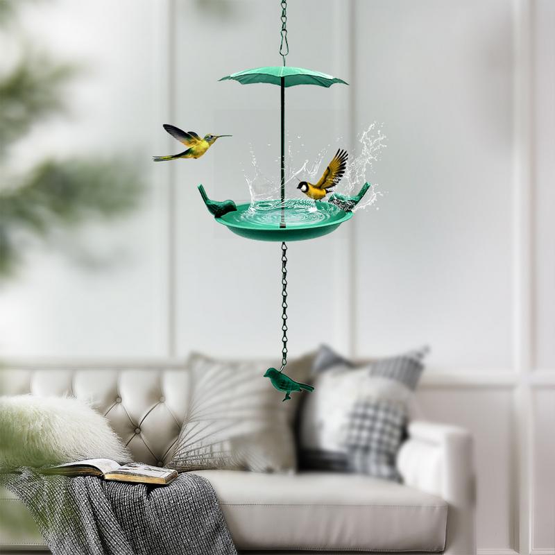 Уличная кормушка для птиц Миска для корма для птиц Кормушка для птиц Кормушки для диких птиц Защищенный от белок Декор для сада Железо Уличные ванночки для птиц Птица