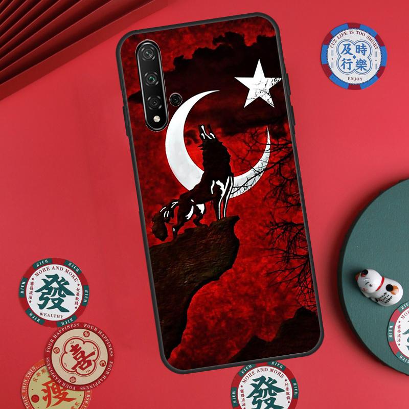 Турция Турецкий Флаг Для Huawei Nova Y60 Y70 Y90 Y72 Y73 Y61 Y91 7i 8i 11i 12i 12s 9 10 SE P20 P30 P40 Lite Чехол