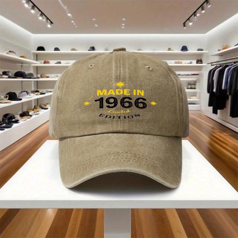pc MADE IN Limited Edition Vintage Cap Adjustable Unisex Retro s Design Iconic Birth Year Print Ideal for Par
