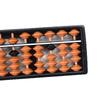 7/9/11/13/15/17 Digit Rods Standard Abacus Brown Bead Soroban Calculator Counting Tool Mathematics Beginners Caculating Toys