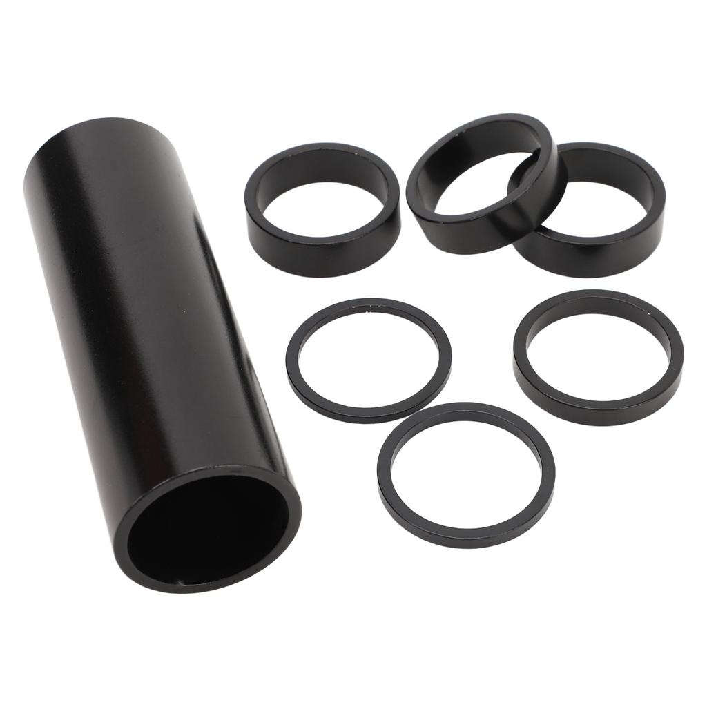 7 ШТ. Проставочные кольца рулевой колонки велосипеда из алюминиевого сплава 28,6 мм, шайба передней вилки, проставка выноса руля велосипеда для