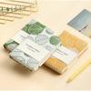 Stylish Embroidered Notebook Compact Pocket Book Portable Leaf Hand Ledger Student