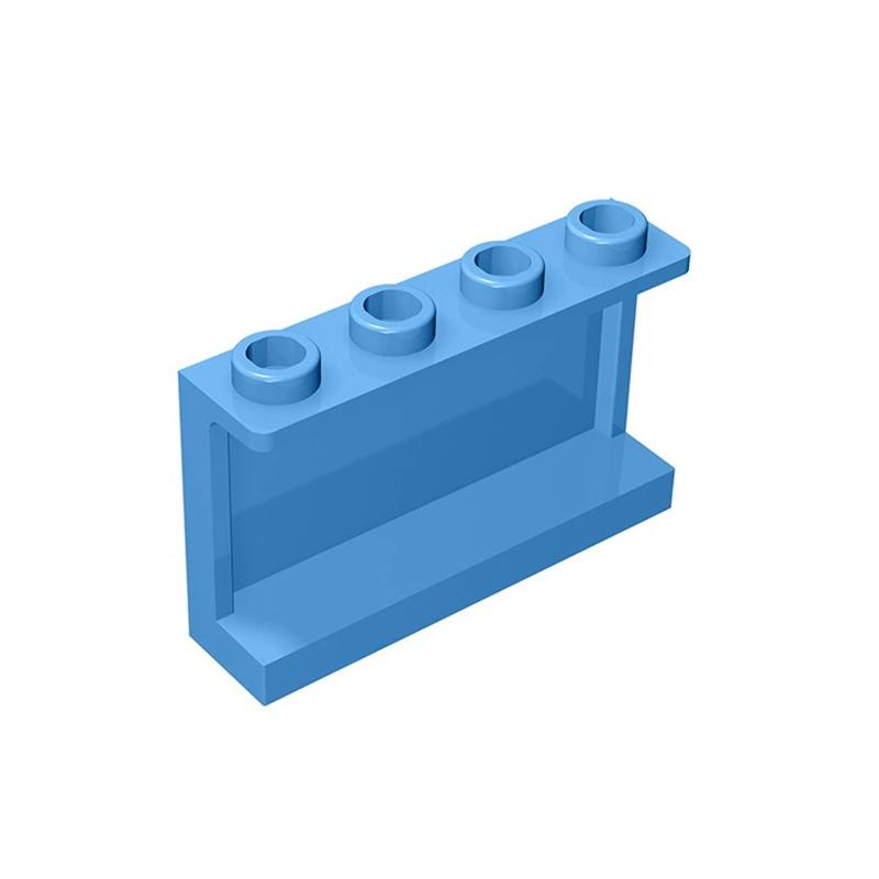 10 шт. MOC 14718 Панель 1x4x2 с боковыми опорами Полые штырьки Строительные блоки Кирпичики DIY Совместимые Сборка Дом Частицы Игрушки