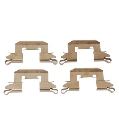 4шт. Пружина суппорта тормозных колодок BPF1772A Комплект для установки тормозных колодок для Fiesta MK7 08–17