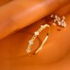 Four-leaf Clover Flower Bracelet, Hollow, Light Luxury, Fashionable, Temperament, Women's Hand Jewelry