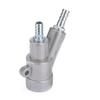 1x Sliver Air Sandblaster Gun Spray Gun Head W/o Nozzle Kit B Type (B1) Aluminum