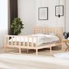 VidaXL Bed Frames Solid Wood 150x200 Cm Extra Large 3100963
