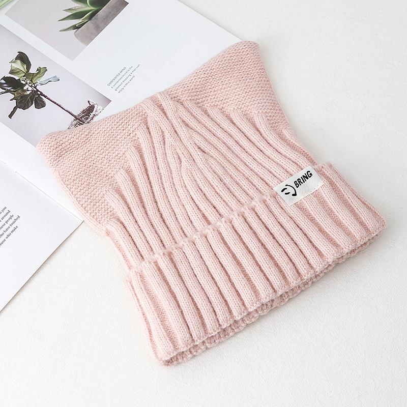 Cute Dandy Hat Cat Ear Kpop Style Beanie Hat Sweet Autumn/Winter Hats For Women Street Simple Colors Warm Hats For Girl