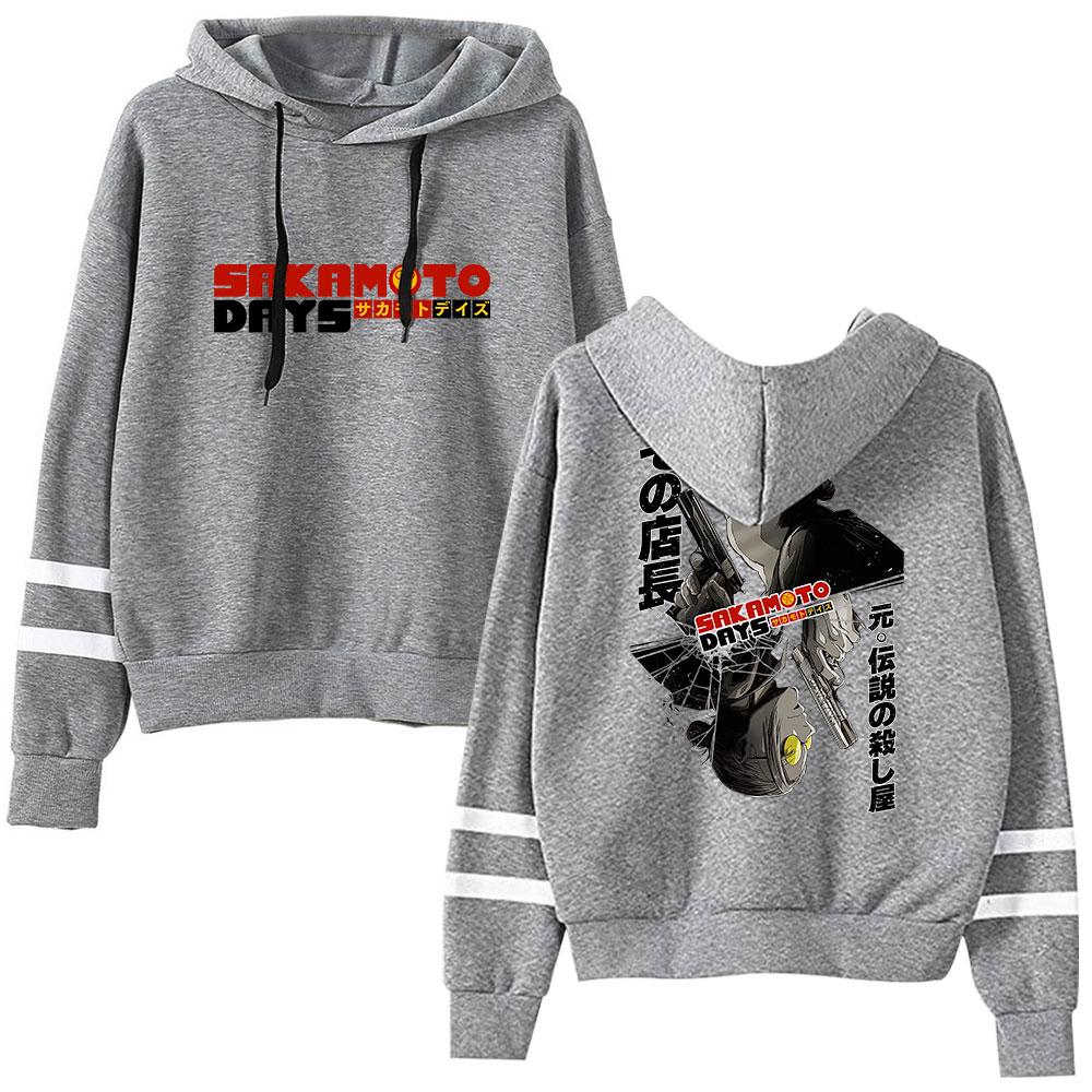 Аниме Sakamoto Days Таро Сакамото Худи Винтажный Мерч 90-х Пуловер Мерч Спортивный костюм Пуловер Толстовка Модное худи