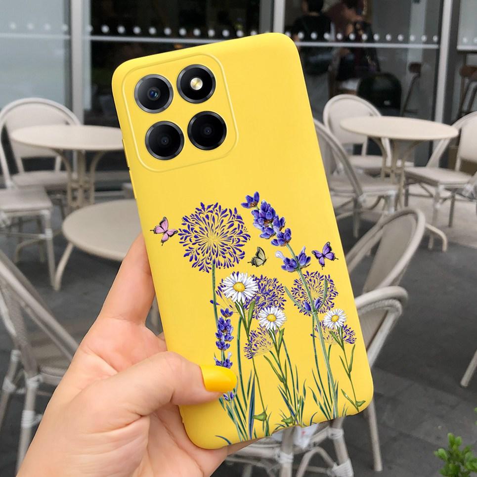 Чехлы для телефона для Honor X6s Чехол Honor X6 4G Чехол Стильная Девушка Цветной Блок Coque Fundas На Huawei HonorX6 X 6 S Мягкий Силиконовый Чехол