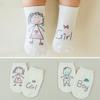 New Spring Baby Socks Newborn Cotton Boys Girls Cute Toddler Asymmetry Anti-slip Socks