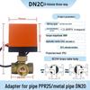 Electric L-Type Copper Valve for HVAC, Underfloor Heating, and Irrigation Systems