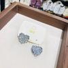 Модные Изысканные Мини Серьги с Фианитами Премиум-Качества Женские Украшения для Изготовления Памятный Подарок Серьги в Форме Сердца