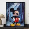 Disney Набор для алмазной живописи Микки Маус, мозаика, ручная работа, DIY, подарок, декор для дома. Классический мультяшный персонаж, настенное искусство, украшение.